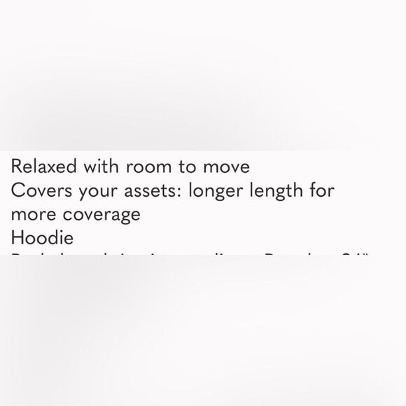 NWT Athleta Retroplush 11 Hoodie. 3X. Magnolia White - Picture 5 of 9